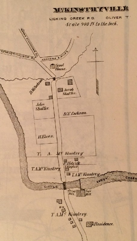 McKinstryville Map