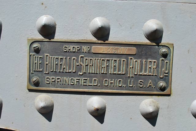 Buffalo-Springfield Roller Nameplate