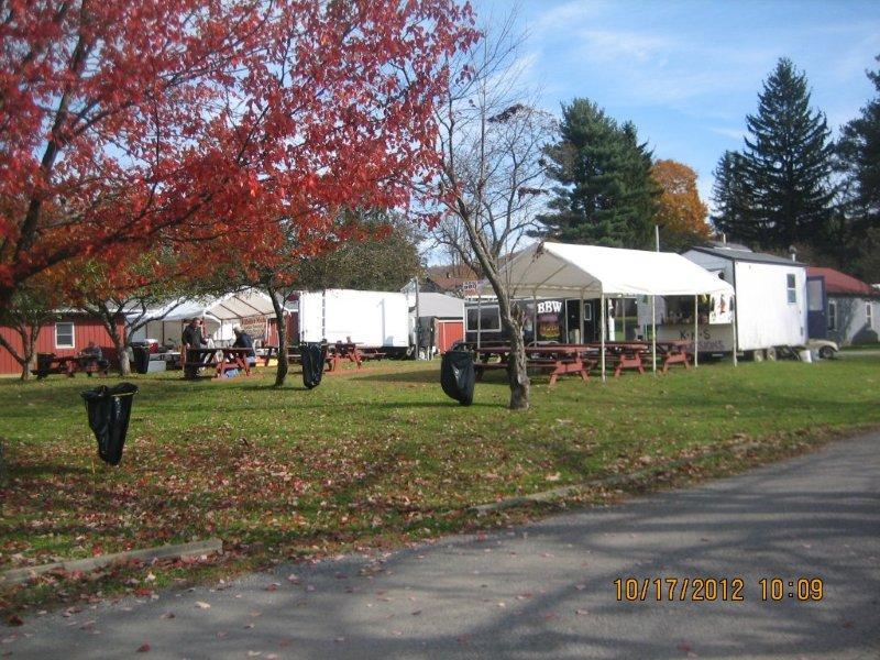 Food Court ready for breakfast