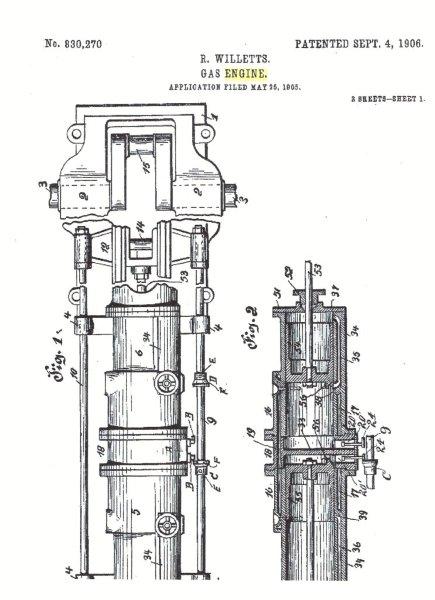 Willetts Double Acting Engine