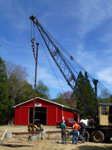 Placing Water Tank Legs