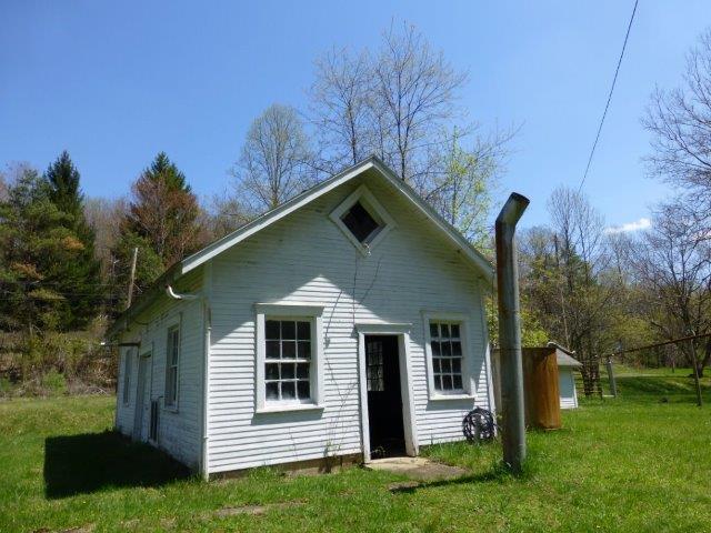 Rear of compressor building