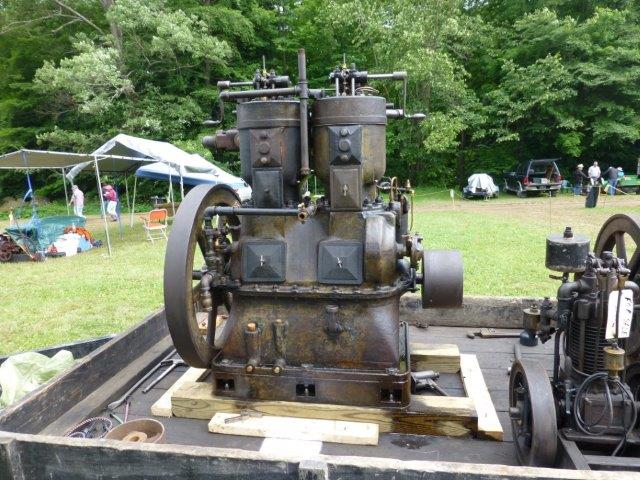 2 cylinder Hill diesel engine
