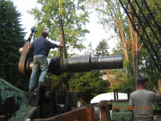 Installing Crankshaft July 2008