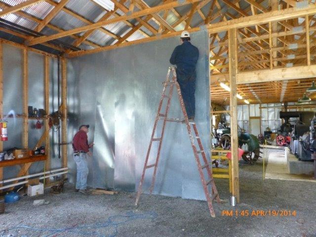 Wall Removed for Expansion