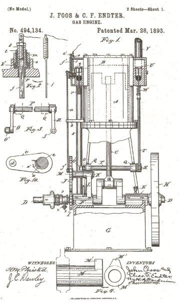 Foos Endter Patent