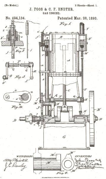 Foos Endter Patent