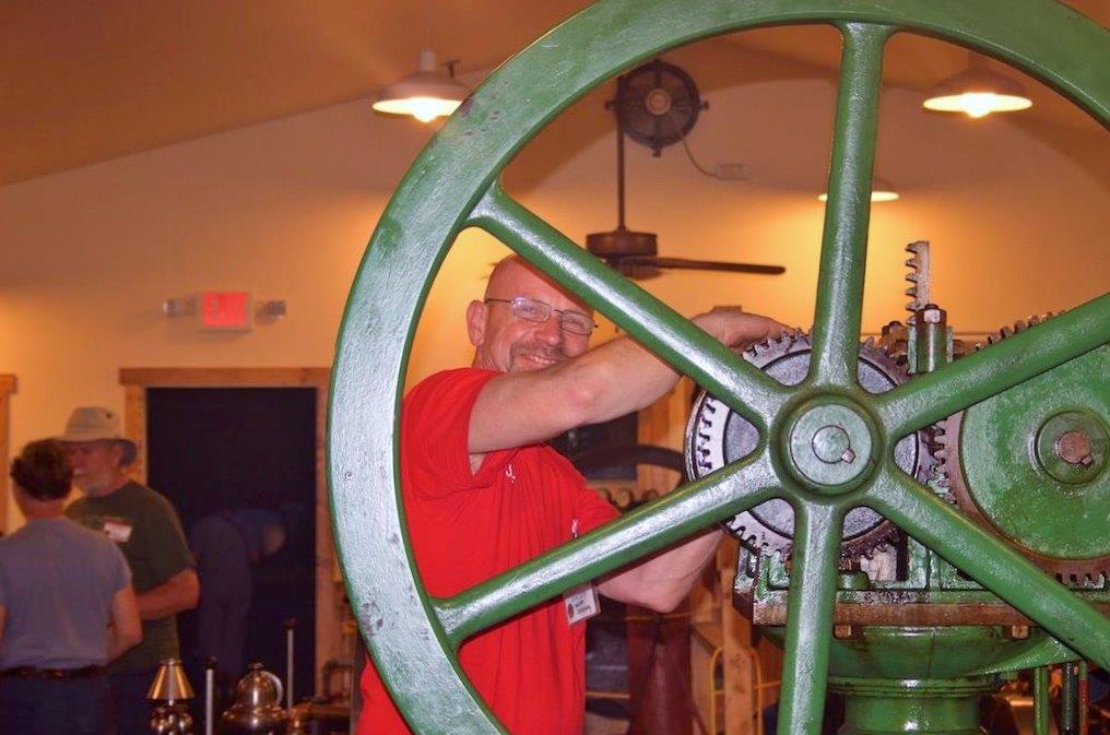 Wayne Grenning with Otto Langen