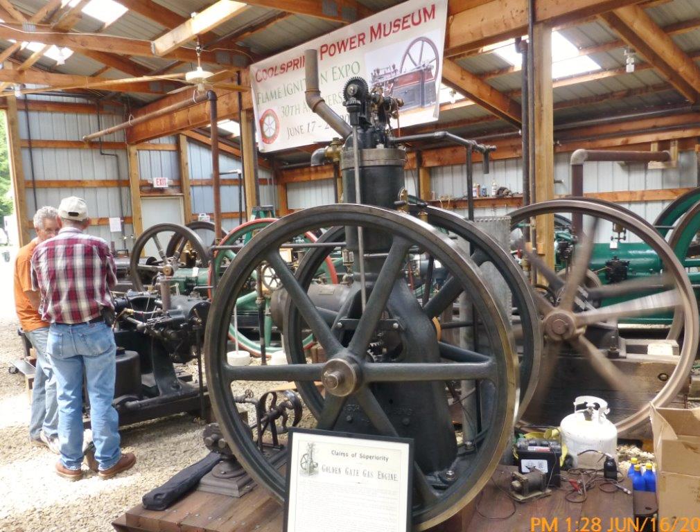 Golden Gate Engine in Harvey Expo