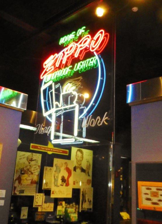 Zippo Museum Display