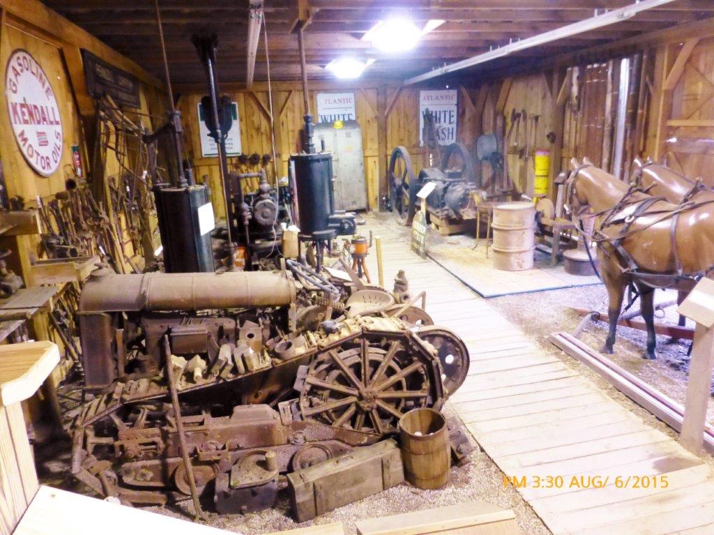 Interior of Penn Brad Oil Museum