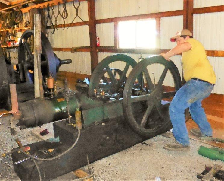 Jonah Starting Etna Engine