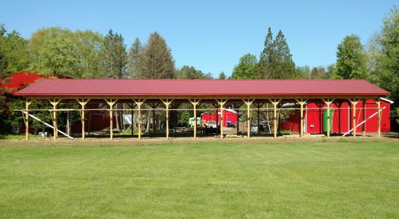 New Pavilion Completion