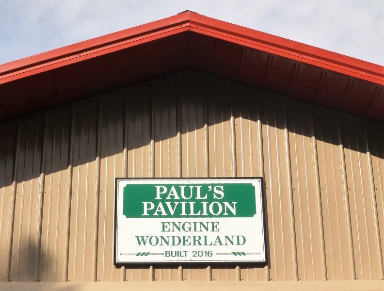 Paul's Pavilion Sign