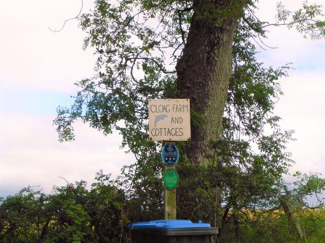 Cloag Farm Sign