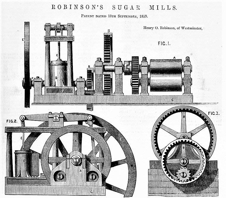 Robinson Sugar Cane Patent
