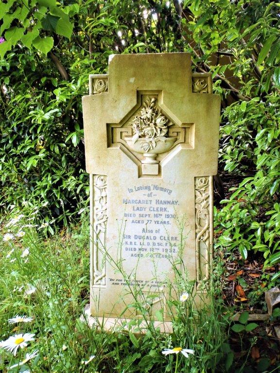 Clerk Headstone