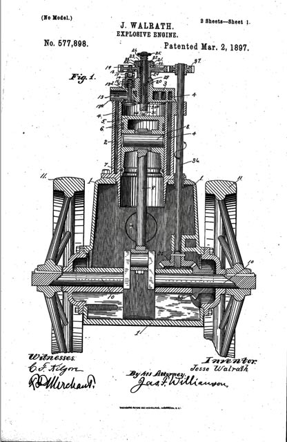 Walrath Patent 577,898