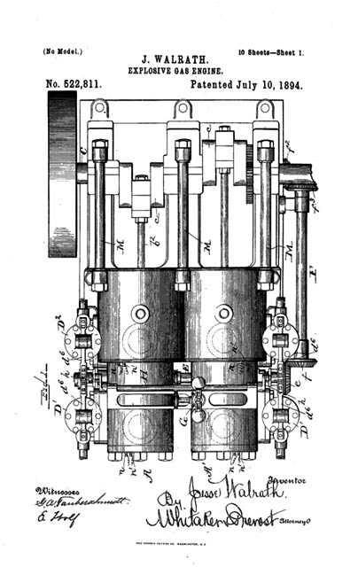 Walrath Patent 522,811