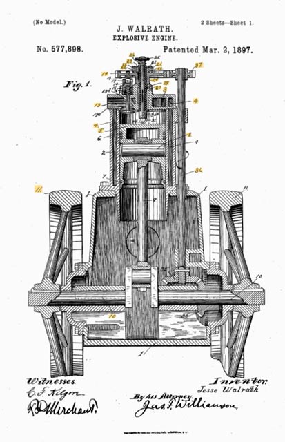 Walrath Patent 577,898