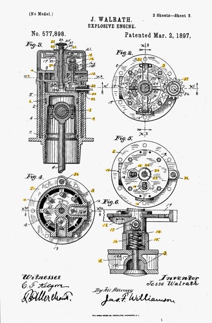 Walrath Patent 577,898