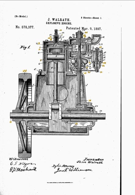 Walrath Patent 578,377