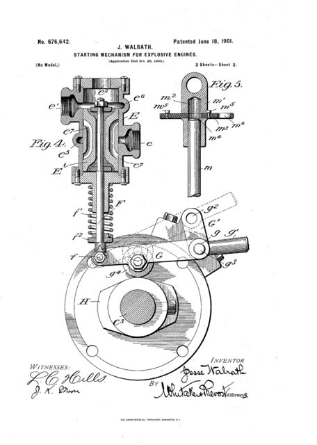 Walrath Patent 676,642