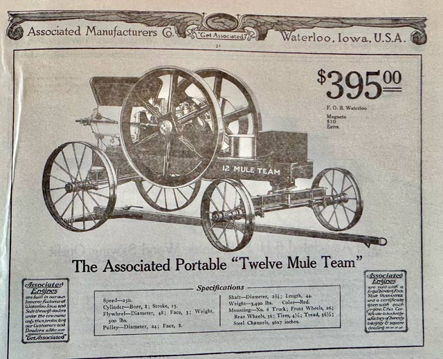 Twelve Mule Team Engine