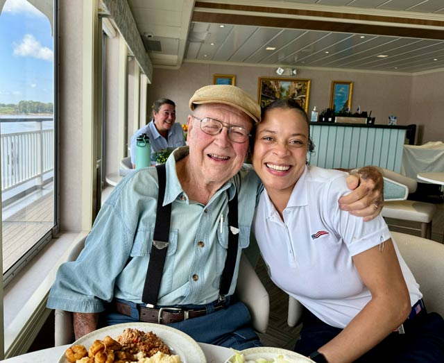 Paul on Mississippi Cruise